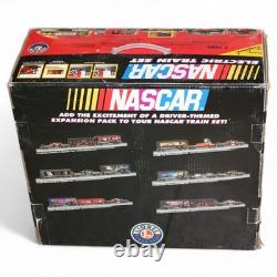 Lionel Nascar Electric Train Set 7-11004 Ready-To-Run With FasTrack Series