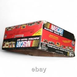 Lionel Nascar Electric Train Set 7-11004 Ready-To-Run With FasTrack Series
