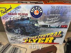 Lionel New York Central Flyer Ready To Run Train Set 40x60 Oval 6-31940 WORKS