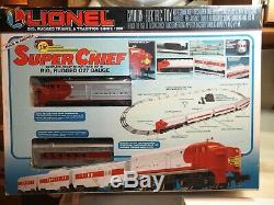 Lionel O27 6-11739 Santa Fe Diesel Locomotive Passenger Train Set Ready To Run