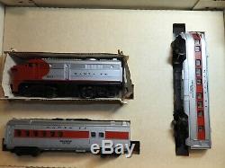 Lionel O27 6-11739 Santa Fe Diesel Locomotive Passenger Train Set Ready To Run