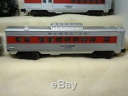 Lionel O27 6-11739 Santa Fe Diesel Locomotive Passenger Train Set Ready To Run