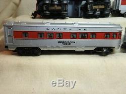 Lionel O27 6-11739 Santa Fe Diesel Locomotive Passenger Train Set Ready To Run