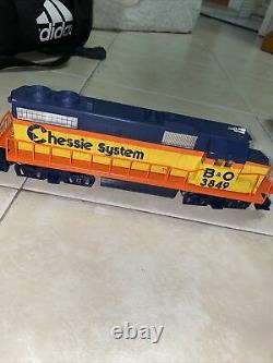 Lionel O Gauge Train Chessie Diesel Freight Set-Complete-Ready To Run
