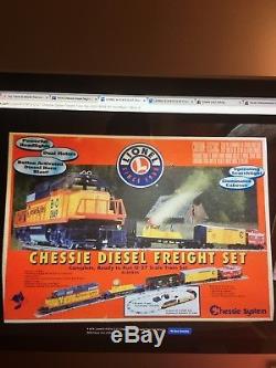 Lionel O Gauge Train Chessie Diesel Freight Set-Complete-Ready To Run #6-31915