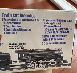 Lionel Pennsylvania Flyer Battery Powered Remote Ready to Run G Gauge Train Set
