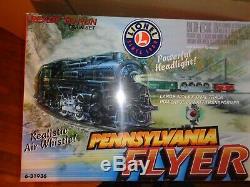 Lionel Pennsylvania Flyer Complete Train Set 6-31936 Ready To Run 25-1-5
