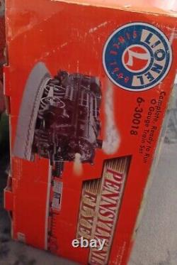 Lionel Pennsylvania Flyer Train Set 6-30018 Smoke & Air Whistle O Gauge L/n