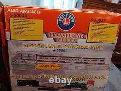 Lionel Pennsylvania Flyer Train Set 6-30018 Smoke & Air Whistle O Gauge L/n