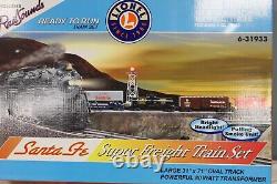 Lionel Ready To Run Santa-Fe Berkshire Freight set 6-31933 No Transformer