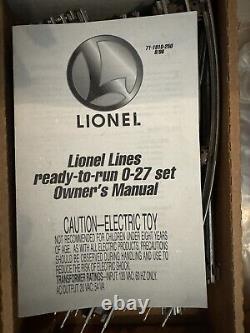 Lionel Ready to Run 0-27 Gauge Electric Train Set Tractor Trailer 6-11921 Box