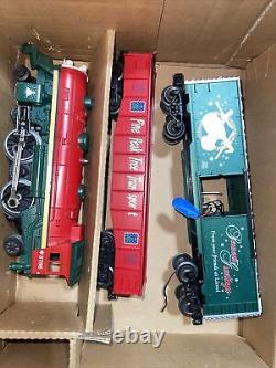 Lionel Ready to Run O-27 Christmas Set 6-21944 Vintage Die Cast