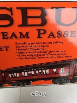 Lionel Strasburg Rail Road Steam Passenger Set NEW in Box Ready To Run Train Set
