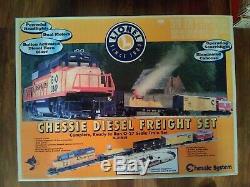 Lionel Train Chessie Diesel Freight Set-Complete-Ready To Run #6-31915 TESTED