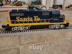 Lionel Train Set, O gauge, Ready to Run, Diesel Engine, Santa Fe