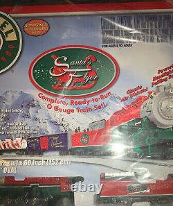 Lionel Trains Santas Flyer Ready to Run O-Gauge Train Set 6-30164. NEW