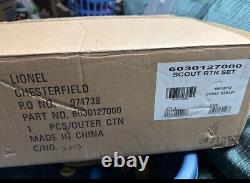 Lionel Trains THE SCOUT Ready-to-Run O Gauge Electric Train Set NEW 630127000