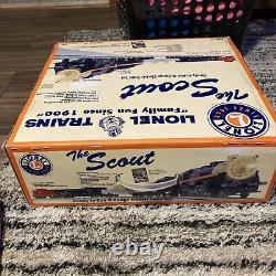 Lionel Trains THE SCOUT Ready-to-Run O Gauge Electric Train Set NEW 630127000