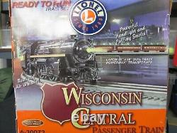 Lionel Wisconsin Central Passenger Train Ready to Run O gauge Train set 6-30072