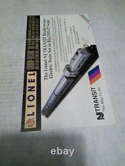 Lionell New Jersey Transit Ready To Run Electric Train Set with Extras