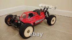 Losi 8ight 4.0 buggy Ready To Run with spare set of tires, tools, lipo charger