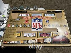 MANTUA SUPER BOWL EXPRESS READY-TO-RUN TRAIN SET NFL CERTIFIED +9 Extra cars