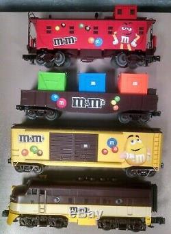 MTH 30-4190-0 M&M's F3 Ready-To-Run Freight Train Set (2008) LN