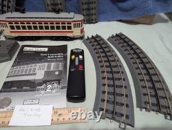 MTH, 3rd avenue railway, 1144, Brill Semi Convertible Trolley Train, lighted, sound