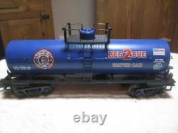 MTH O Scale New York Fire Dept. Res2Cue 4 Piece Train Set Complete Ready to Run