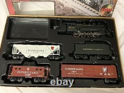 MTH RAILKING PENNSYLVANIA READY TO RUN FREIGHT SET With STEAM ENGINE 30-4023-1