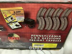 MTH RAILKING PENNSYLVANIA READY TO RUN FREIGHT SET With STEAM ENGINE 30-4023-1