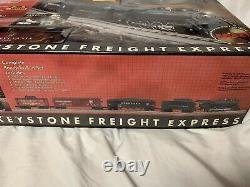 MTH RAILKING PENNSYLVANIA READY TO RUN FREIGHT SET With STEAM ENGINE 30-4023-1