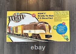 MTH RailKing M&M F-3 Diesel Set Ready To Run Train 30-4190-0 Complete RARE HTF