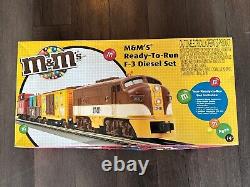 MTH RailKing M&M F-3 Diesel Set Ready To Run Train 30-4190-0 Complete RARE HTF