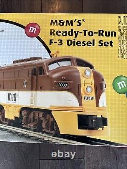 MTH RailKing M&M F-3 Diesel Set Ready To Run Train 30-4190-0 Complete RARE HTF