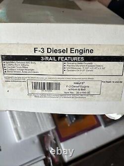 MTH RailKing M&M F-3 Diesel Set Ready To Run Train 30-4190-0 Complete RARE HTF