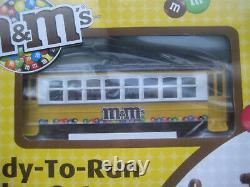 M&m's Trolly Ready-to-run R-t-r Train Set Realtrax Reversing Bumpers Mth 30-4191