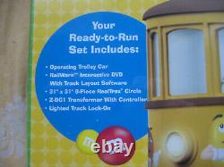 M&m's Trolly Ready-to-run R-t-r Train Set Realtrax Reversing Bumpers Mth 30-4191