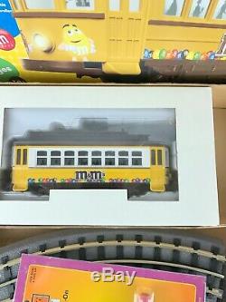 M&m's Trolly Ready-to-run R-t-r Train Set Realtrax Reversing Bumpers Mth 30-4191