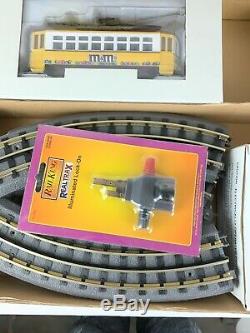 M&m's Trolly Ready-to-run R-t-r Train Set Realtrax Reversing Bumpers Mth 30-4191