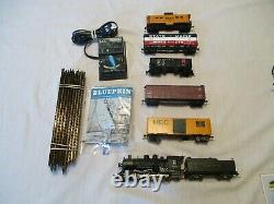 Maine Central 5 Car Freight Train Set. H. O. Scale Complete & Ready To Run Set. E