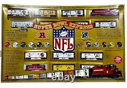 Mantua Super Bowl Express Ready to Run Train Set NFL Certified First Edition New