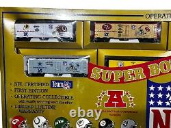 Mantua Super Bowl Express Ready to Run Train Set NFL Certified First Edition New