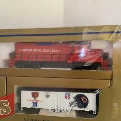 Mantua Super Bowl Express Ready to Run Train Set NFL Certified First Edition New