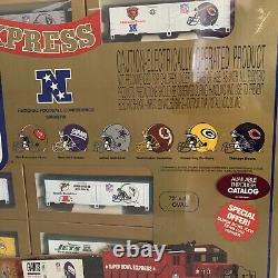 Mantua Super Bowl Express Ready to Run Train Set NFL Certified First Edition New