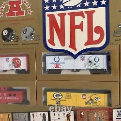 Mantua Super Bowl Express Ready to Run Train Set NFL Certified First Edition New