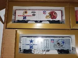 Mantua Super Bowl Express Ready to Run Train Set NFL Certified First Edition New