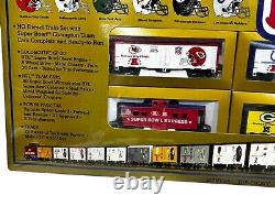 Mantua Super Bowl Express Ready to Run Train Set NFL Certified First Edition New