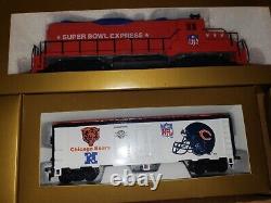 Mantua Super Bowl Express Ready to Run Train Set NFL Certified First Edition New