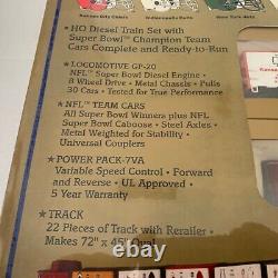 Mantua Super Bowl Express Ready to Run Train Set NFL Certified First Edition New